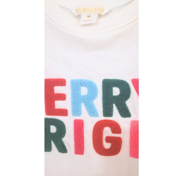Shiraleah Merry & Bright Sweatshirt. Size M. - Picture 4 of 6